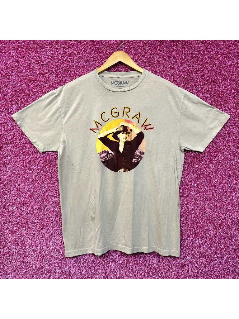 Tim Mcgraw Not A Moment Too Soon Cowboy Country Tee L
